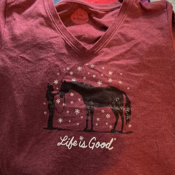 Horse lovers! Youth XL-adult medium. Tanks/sweatshirts/Tees/riding shirt/scarf. - Picture 6 of 6